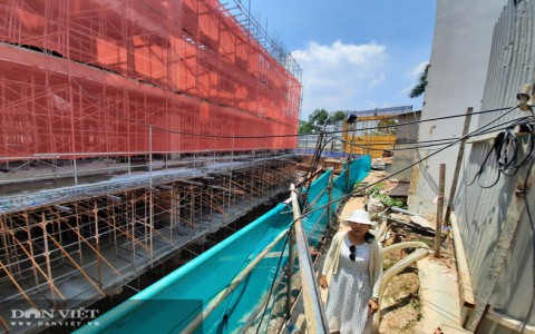 Dự án C-Sky View của Cường Đô la bị tố xây dựng bít lối nhà dân