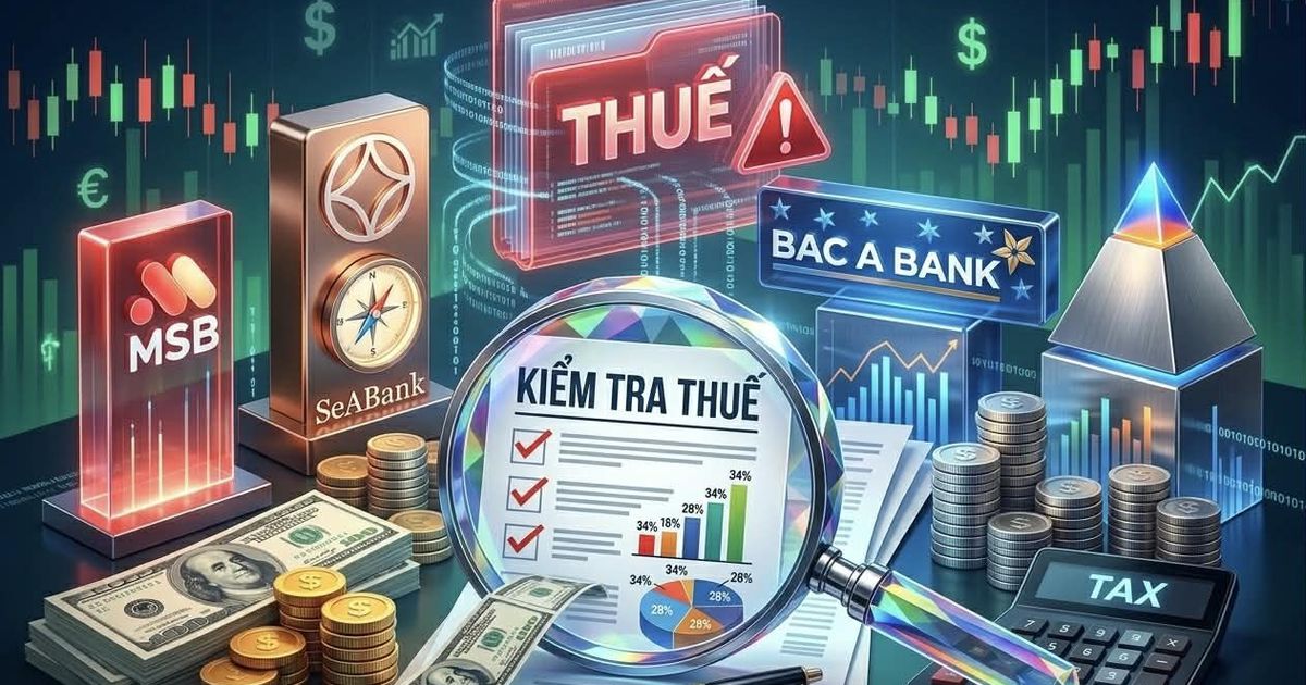 Siết chặt kỷ cương tài chính: MSB, SeABank, Bac A Bank và VietABank vào tâm điểm kiểm tra thuế 2026