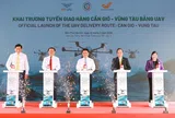 Thành phố đầu tiên ở ASEAN giao hàng vượt biển bằng UAV