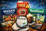 Cục Thuế “điểm danh” loạt ông lớn FMCG: Masan Consumer, Highlands Coffee, Nutifood vào diện kiểm tra 2026