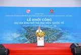 Vingroup khởi công dự án Đô thị Đại học Quốc tế - Thành phố công viên tri thức đẳng cấp hàng đầu châu Á