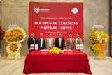 Phát Đạt và LOTTE ký kết biên bản ghi nhớ hợp tác dự án Thu Thiem Eco Smart City