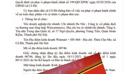 WinMart + bị phạt 24 triệu đồng vì vi phạm an toàn thực phẩm