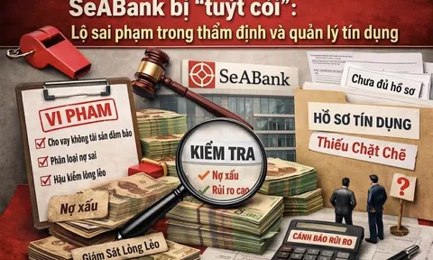 SeABank bị “tuýt còi”: Lộ sai phạm trong thẩm định và quản lý tín dụng