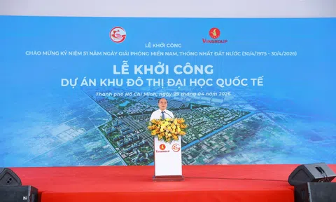 Vingroup khởi công dự án Đô thị Đại học Quốc tế - Thành phố công viên tri thức đẳng cấp hàng đầu châu Á