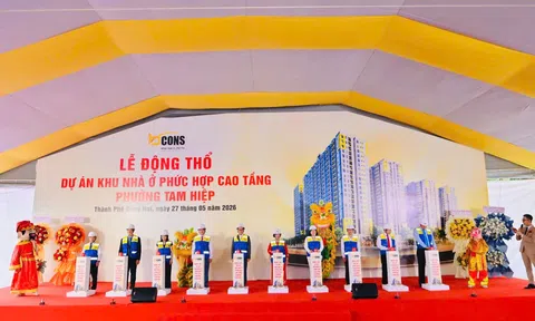 Bcons động thổ dự án gần 4.500 tỷ đồng tại trung tâm TP Đồng Nai