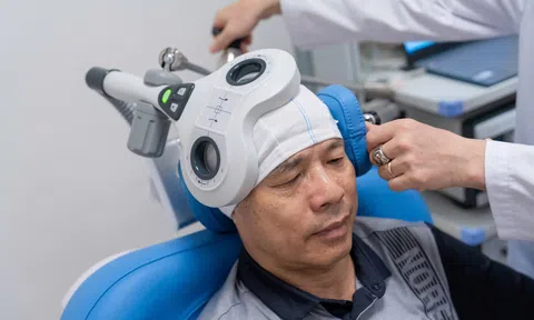 Nhờ được kích thích từ trường xuyên sọ, bệnh nhân mắc zona thoát khỏi ám ảnh đau như điện giật