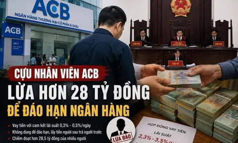 Cựu nhân viên ACB lừa hơn 28 tỷ đồng với chiêu vay tiền “đáo hạn ngân hàng”