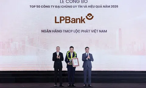LPBank lập cú đúp thăng hạng, khẳng định vị thế ngân hàng tư nhân hàng đầu
