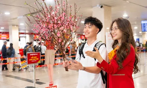 Đặt vé Tết 2027 cùng Vietjet, vui xuân trọn vẹn với giá chỉ từ 490.000 đồng