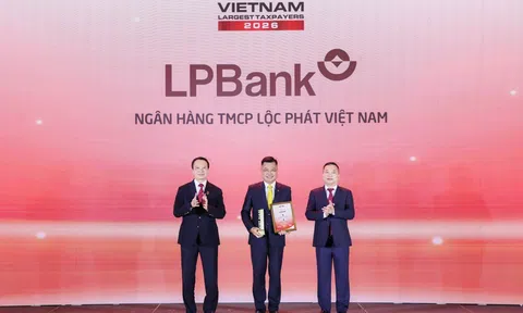LPBank được vinh danh Top 6 ngân hàng tư nhân nộp ngân sách lớn nhất Việt Nam 2026