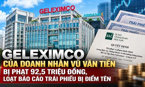 Geleximco của doanh nhân Vũ Văn Tiền bị phạt 92,5 triệu đồng, loạt báo cáo trái phiếu bị điểm tên