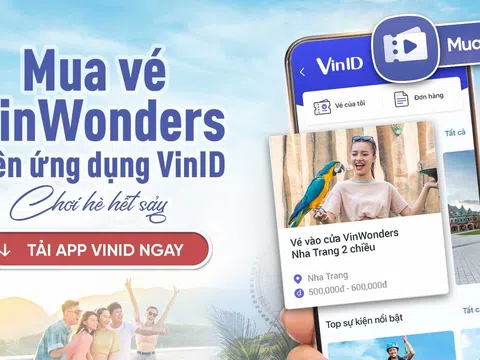VinID mở “cánh cửa thần kỳ” đến thế giới giải trí VinWonders ưu đãi tới 32%