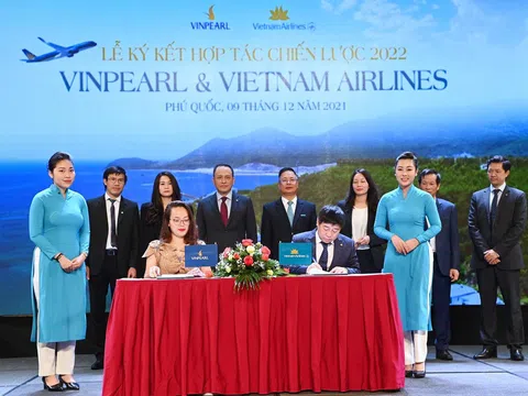 Vietnam Airlines và Vinpearl ký kết hợp tác phát triển sản phẩm hàng không - du lịch