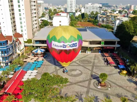 Trải nghiệm bay khinh khí cầu độc đáo giữa trung tâm TP.HCM