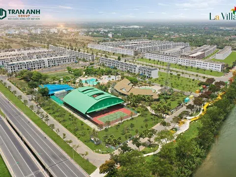 La Villa Green City hưởng lợi từ dự án kè bờ sông