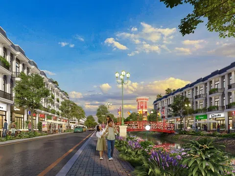 Đắt giá shophouse mặt tiền Quảng trường Hà Lan tại dự án The Diamond City