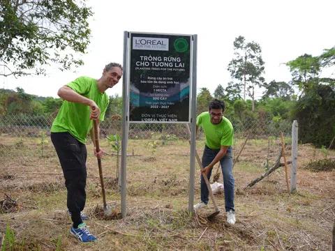 Chương trình trồng rừng cho tương lai của L’Oréal tại vườn Quốc Gia Cát Tiên