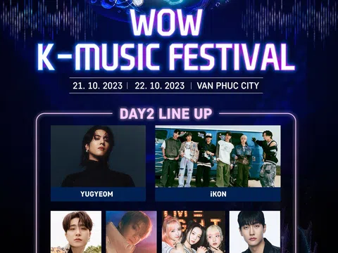 Đại tiệc âm nhạc quy tụ dàn sao K-Pop khủng đổ bộ Van Phuc City tháng 10 này