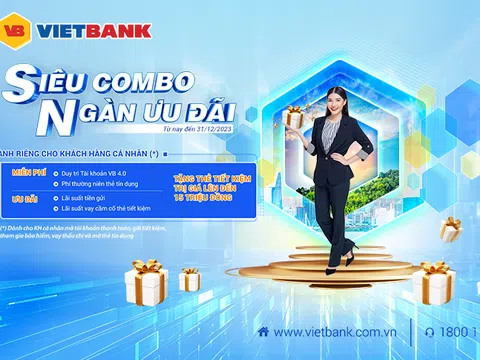 Vietbank triển khai các gói Combo đa tiện ích dành cho khách hàng