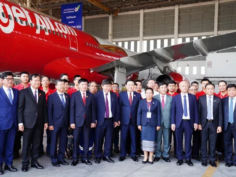 Đường bay mới Vietjet kết nối Viêng Chăn và TP. Hồ Chí Minh, ký kết hợp tác toàn diện với Lao Airlines
