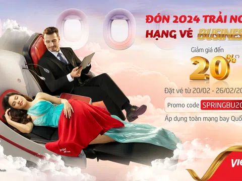 Du xuân năm mới cùng ưu đãi vé bay 0 đồng từ Vietjet