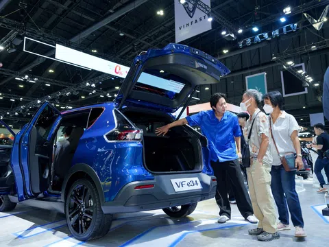 VF 3, VF Wild cùng dàn xe điện VinFast khiến khách hàng Thái Lan trầm trồ