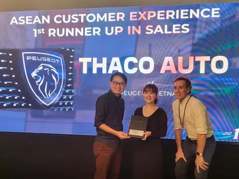 THACO AUTO đạt Giải thưởng xuất sắc về Dịch vụ chăm sóc khách hàng khu vực Đông Nam Á năm 2023