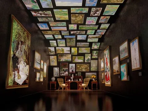 Triển lãm tương tác đa giác quan Van Gogh & Monet Art Lighting Experience