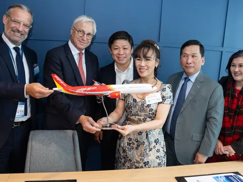 Vietjet và Airbus ký hợp đồng 20 tàu A330neo 7,4 tỷ USD tại Farnborough Airshow