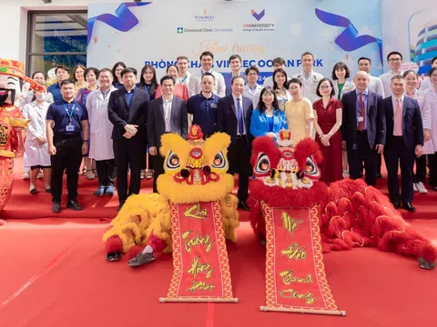 Vinmec khai trương phòng khám Đa khoa Quốc tế tại Vinhomes Ocean Park