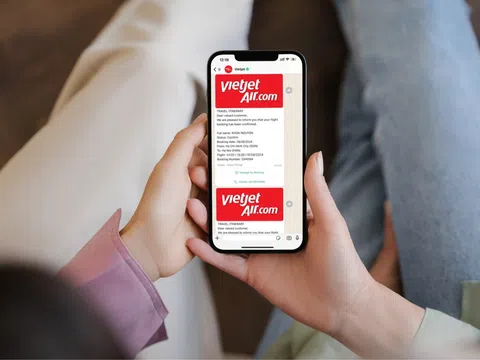 Nhận thông báo chuyến bay Vietjet nhanh chóng, tự động qua Zalo và WhatsApp