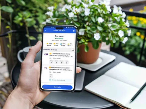 Lần đầu tiên tại Việt Nam, tính năng Nhắc uống thuốc tự động được tích hợp ngay trên app Long Châu