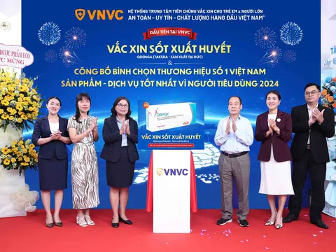 VNVC tiêm vắc xin sốt xuất huyết trên toàn quốc