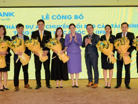 Nam A Bank tiên phong hoàn thành báo cáo tài chính theo chuẩn mực quốc tế IFRS