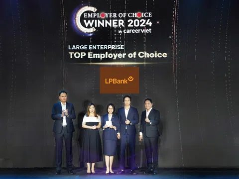 LPBank lọt Top đầu 50 Doanh nghiệp kinh doanh hiệu quả và nhà tuyển dụng được yêu thích 2024