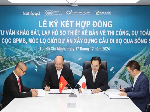 Công bố đối tác thiết kế bản vẽ thi công dự án cầu đi bộ qua sông Sài Gòn