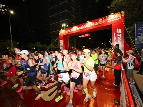 Tết Run 2025: Tiệc tất niên “khủng” của cộng đồng chạy bộ từ Bắc chí Nam