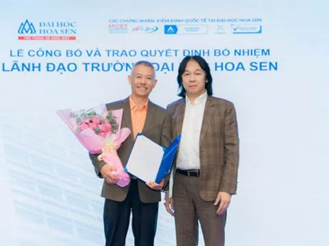 GS.TS Trương Nguyện Thành được bổ nhiệm Phó Chủ tịch Hội đồng Cố vấn trường Đại học Hoa Sen