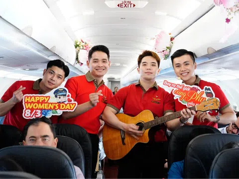 Mừng 8/3, cùng Vietjet bay khắp thế giới cùng người phụ nữ yêu thương của bạn