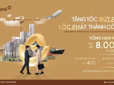 Ngân hàng Lộc Phát (LPBank) “kích hoạt” gói vay 8.000 tỷ đồng cho doanh nghiệp