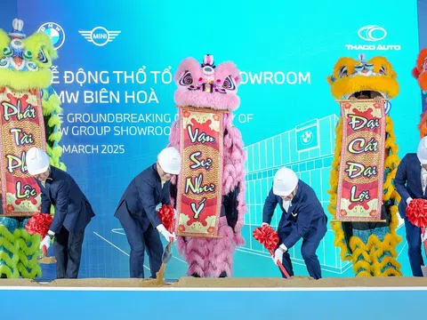 Lễ động thổ Tổ hợp showroom BMW - MINI theo tiêu chuẩn Retail.Next tại Biên Hòa