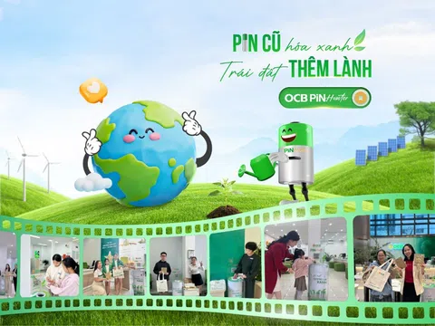 Hàng trăm kg pin cũ được thu gom từ chiến dịch Pin Hunter do OCB phát động