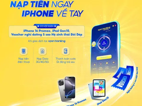 Nam A Bank dành nhiều ưu đãi cho khách hàng giao dịch không tiền mặt