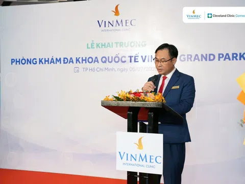 Vinmec khai trương phòng khám đa khoa quốc tế hiện đại tại Vinhomes Grand Park