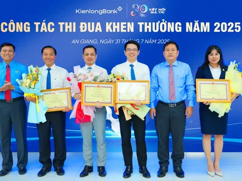 KienlongBank vinh dự nhận Bằng khen của Chủ tịch UBND tỉnh An Giang