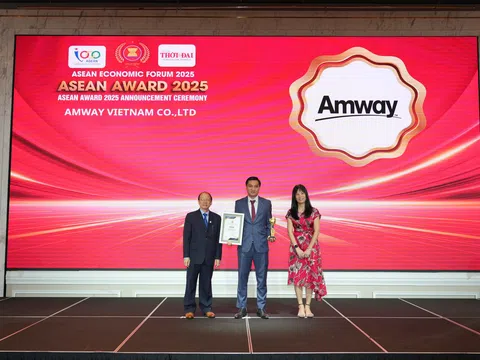 Amway Việt Nam khẳng định vị thế trong Top 5 doanh nghiệp tiêu biểu ASEAN