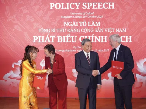 Đại học Oxford công bố Quỹ Học bổng Tiên phong cho sinh viên Việt Nam