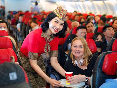 Vietjet dành tặng tuần lễ “Biết ơn mình bằng hành trình trên mây” với triệu vé ưu đãi, tặng thêm hành lý