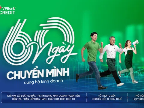 VPBank đồng hành cùng hộ kinh doanh trong 60 ngày cao điểm chuyển đổi thuế